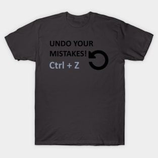 Ctrl-Z T-Shirt T-Shirt